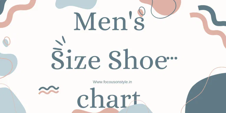 Size chart shoe