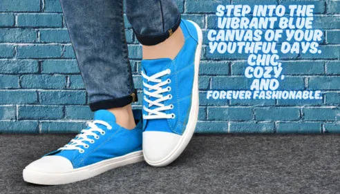 Blue Casual Shoes for Men – Casual, Stylish & Comfortable 11 Men’s Blue Canvas Shoes – Stylish, Comfortable, and Trendy Footwear Reflecting Youthful Style